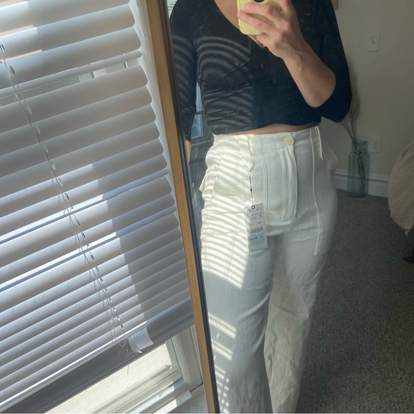 NWT ZARA linen pants - Picture 3 of 4